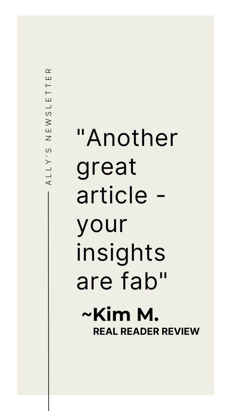 kim m real newsletter reader review